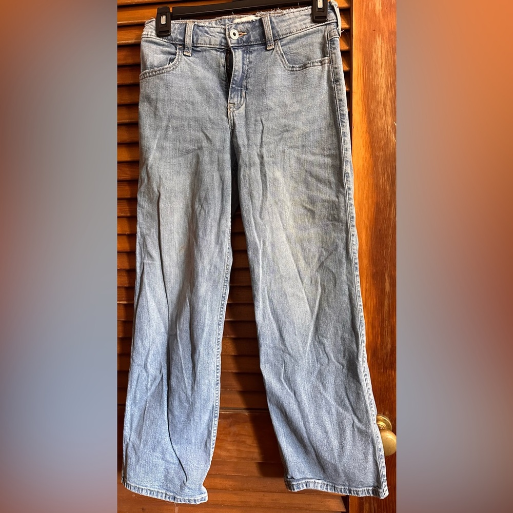 Abercrombie Kids wide leg jeans. Worn/washed once.